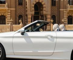 Rent the Ultimate C180 Cabriolet for Egypt Sightseeing Tours.