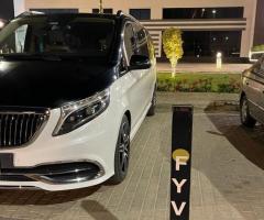 Rent Premium Limousine: Mercedes Viano for Tourism in Egypt