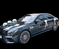 عطلة عائلية مريحة مع ليموزين مرسيدس S400.