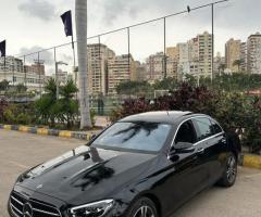 تأجير مرسيدس E200 للسفر - الأناقة والراحة في رحلاتك