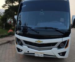 ايجار أتوبيس 33 راكب شيفروليه للسفر من تورزم تورز