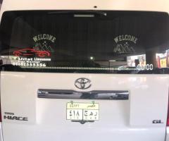 ايجار ميكروباص تويوتا هايس 14 راكب للسفر من تورزم تورز