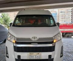 ايجار ميكروباص تويوتا هايس 14 راكب للسفر من تورزم تورز