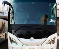 إيجار باص 50 راكب مرسيدس بالسائق مع سائق محترف وخبرة عالية