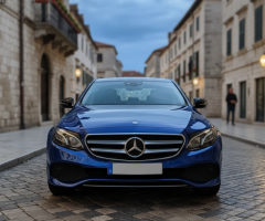 ايجار أرقى سيارات المرسيدس E200 بالسائق: وصول أنيق لجميع مناسباتك.