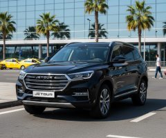 ايجار جيتور X90 لاستقبال عائلتك من المطار - الراحة والمساحة للعائلة الكبيرة