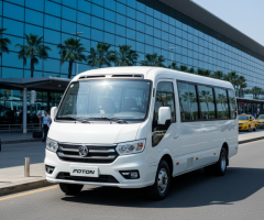 ايجار ميكروباص فوتون (Foton) لاستقبال عائلتك من المطار - الحل الاقتصادي والعملي