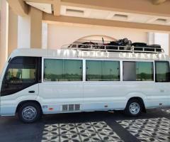 إيجار ميني باص تويوتا كوستر (Toyota Coaster) 24 فرد