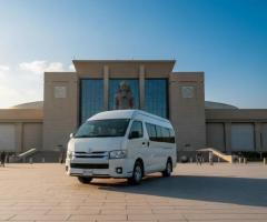 إيجار ميكروباص تويوتا هاي اس 14 راكباً لزيارة Grand Egyptian Museum (GEM) - (1 نوفمبر)