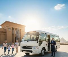 إيجار ميني باص تويوتا كوستر 24 راكباً لزيارة Grand Egyptian Museum (GEM) - (1 نوفمبر)