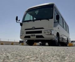 إيجار تويوتا كوستر 24 راكب ميني باص لزيارة افتتاح المتحف المصري الكبير