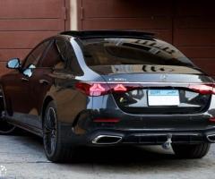 إيجار مرسيدس E200 موديل 2025 لخدمات الليموزين VIP