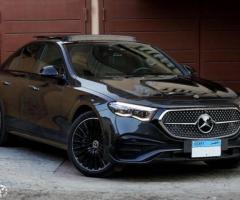 إيجار مرسيدس E200 موديل 2025 لخدمات الليموزين VIP