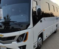 إيجار أتوبيس شيفروليه 33 راكب للرحلات والسفر