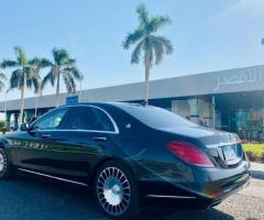 إيجار مرسيدس S400 بالسائق لتأمين تنقلات الوفود بكل احترافية وأمان.