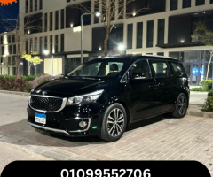 ايجار كيا كرنفال (Kia Carnival) بسعر مميز للشخصيات المهمة