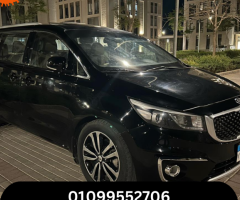 ايجار كيا كرنفال (Kia Carnival) بسعر مميز للشخصيات المهمة