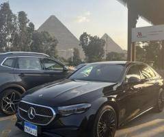 إيجار مرسيدس E200 موديل 2025 لخدمات الليموزين
