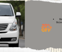 نقل الـ VIP الصغير: أناقة هيونداي H-1 في خدمتك الخاصة.