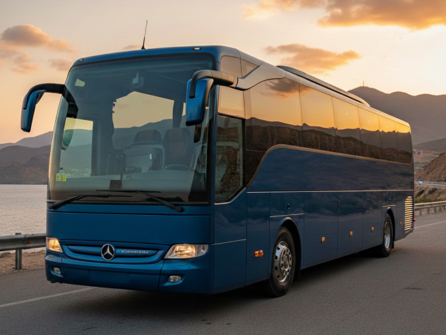 إيجار باص مرسيدس 50 راكب: الحل الأمثل للنقل الجماعي المريح.