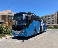 ايجار اتوبيس 50 فرد مرسيدس موديل 2025 بالسائق