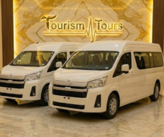 إيجار ميكروباص تويوتا هايس 14 راكب لمشاوير المطار