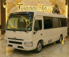 ايجار تويوتا كوستر 21 فرد VIP بخصومات الكريسماس!