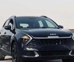 إيجار كيا سبورتاج بالسائق الخبير لضمان جولة سياحية مريحة وموفرة.