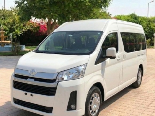 ???? راحة السفر في السقف العالي.. إيجار تويوتا هايس 14 راكب VIP! ????