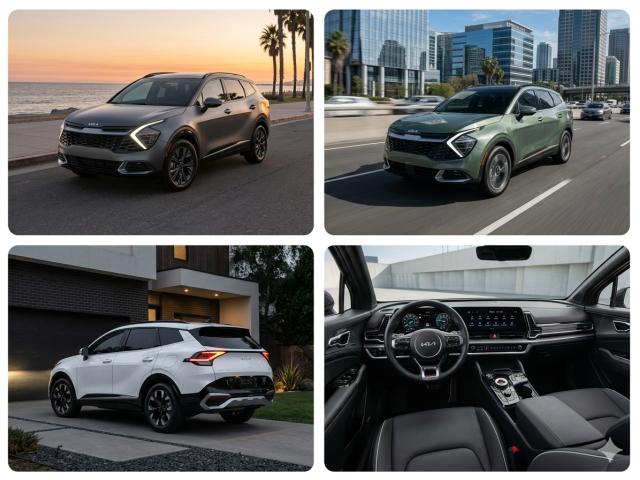 فخامة وراحة لا تُضاهى.. استأجر كيا سبورتاج 2024 مع سائق محترف الآن! ????✨