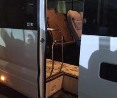 Toyota Coaster for Rent: Luxury Bus Experience with Private Driver.