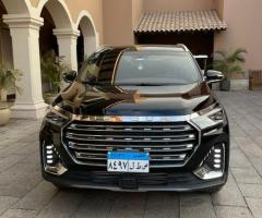 Jetour X90 Plus: Luxury 7-Seater Rental with Professional Driver.