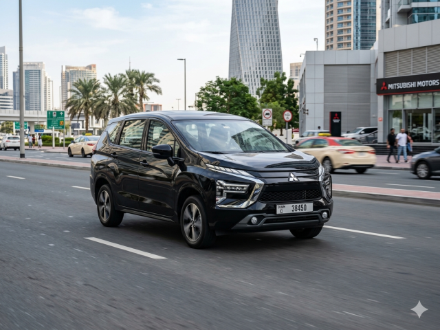 إيجار سياره ميتسوبيشي إكسباندر 2024 من شركة تورست استمتع بقمة الراحة