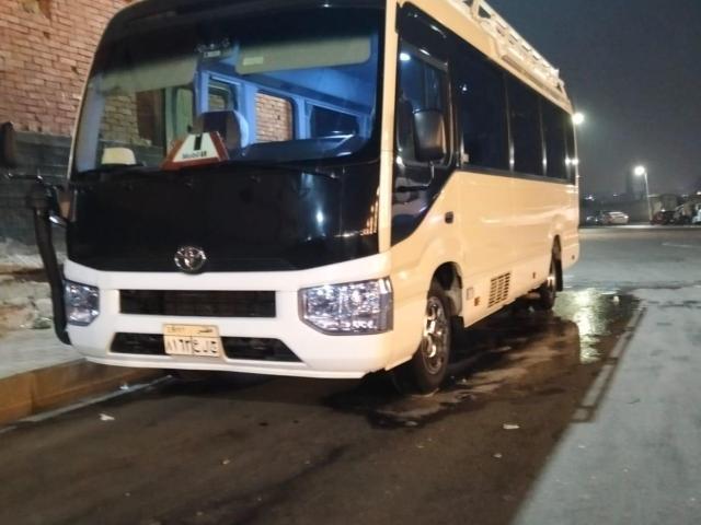 Rent a Toyota Coaster with a driver for premium large-group tours and events.