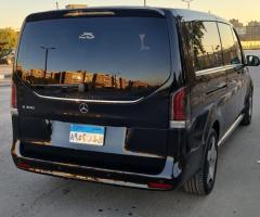 Rent a Mercedes V300 with a driver for a first-class executive travel experience.