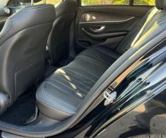 Rent a Mercedes E200 with a driver for a prestigious and smooth city ride.