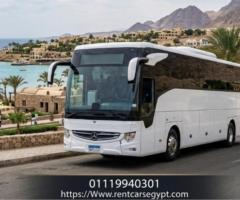 ايجار باص 33 راكب سياحي بأرخص سعر في مصر