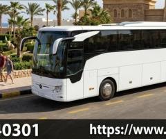 ايجار اتوبيس مرسيدس 50 راكب سافر بأمان ورفاهيه مع تورست بأرخص سعر في مصر